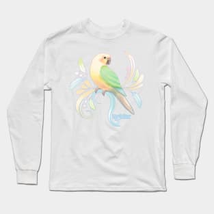 Moon Cheek Conure Long Sleeve T-Shirt